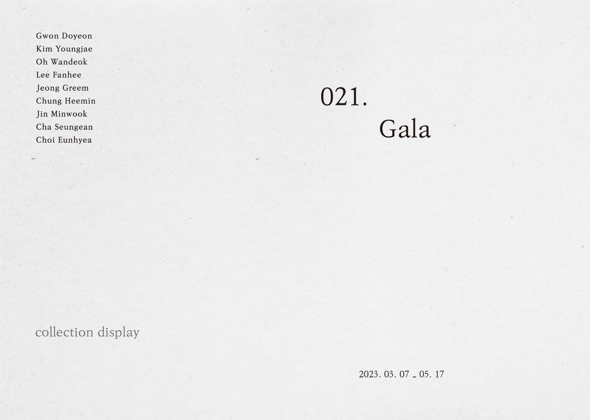 Exhibition Poster